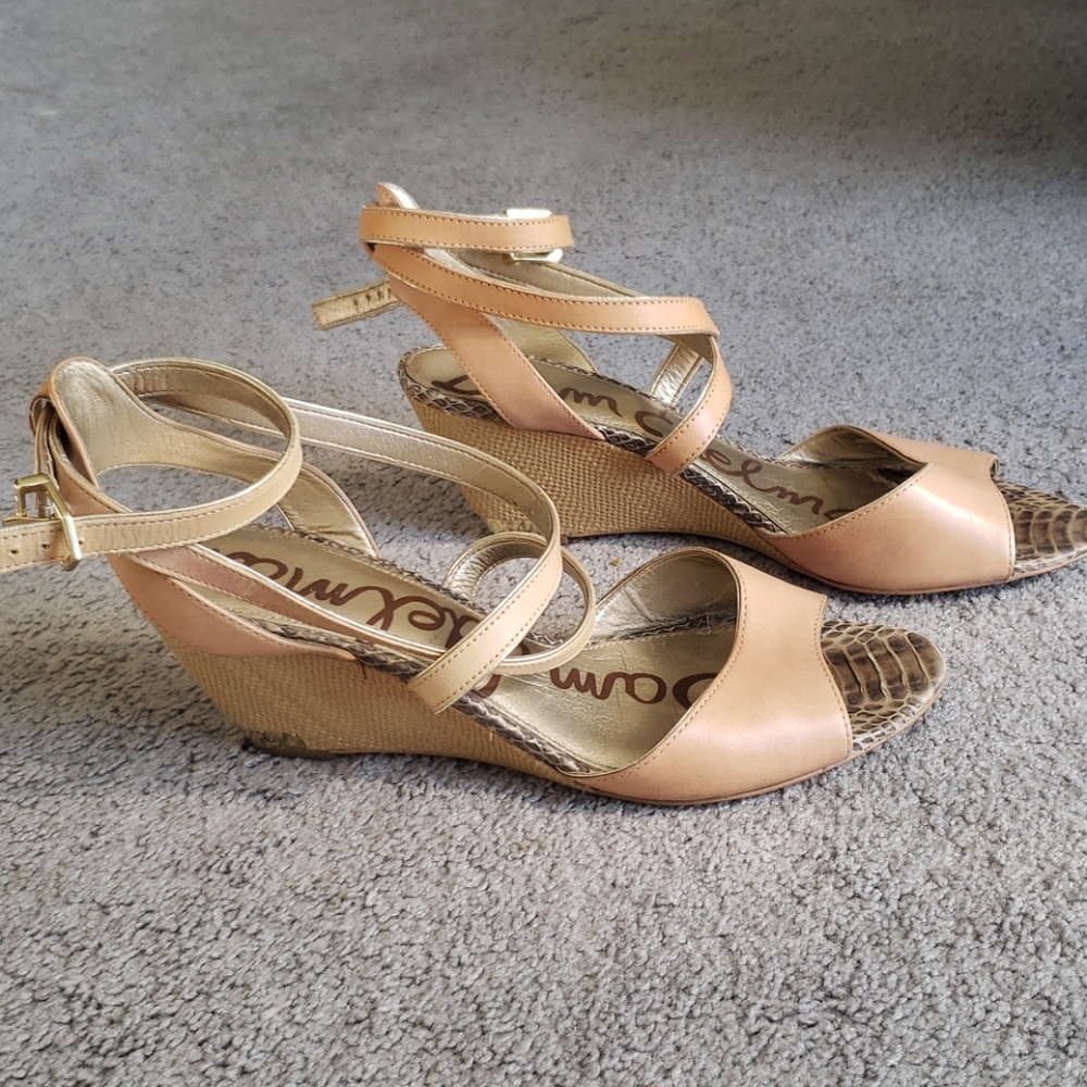 Sam Edelman wedge sandals 9.5